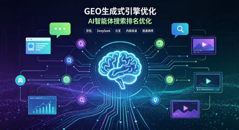 西峰市GEO 浪潮来袭：生成式引擎优化崛起，创作者争抢豆包、DeepSeek、元宝智能体流量入口
